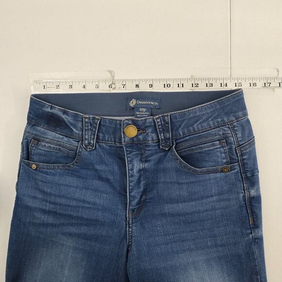 Democracy ab solution jeans blue 10P slim skinny womens denim 7070 - Picture 3 of 10